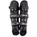 MyLEC MK5 Street/Dek Shin Pad - Lightweight & Durable Ice Hockey Shin Guards with 360 Velcro Straps Hard Front Shells & Breathable Material - Foam Rubber 15 Black - Buy Online on SooperMarket.com