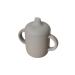 Moguda Silicone Sippy Cup Training for Baby- Soft Spill Proof Toddlers Handles Spout Lid Easy Grip 5oz Unbreakable 6-12 months Silikong Non-Slip No-Spill Drinking