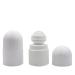 JIHUOO 6pcs 30ml Plastic Empty Roller Bottles Refillable Roll On Bottles Aromatherapy Bottles with Roller Ball