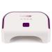 Professional LED UV nail lamp for use at home or in nail studios.5 x faster than traditional UV nail dryers-works with CND shellac Harmony Gelish Opi Bluesky IBD LED nail polishes.4 time settings (30 60 90 300 seconds) preset.Dries super fast.Long -lastin
