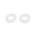 Angoily 2 Rolls Hair Extention Tape Seamless Tape in Hair Extensions Hand Weaving Extension Extension Belt Stick on Hair Extensions Tape on Extensions Toupee Tape Headband White Wig Size 1 White