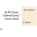 Pastel Color Card Stock Paper 67lb Cover | 8.5 x 11 | 50 Sheets | Arts & Crafts, Announcements, Printing | Medium Weight Cardstock - Buy Online on SooperMarket.com