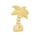 Lanco 100% Natural Rubber Teething Ring Palm - Yellow 200g | Safe Eco-Friendly International Shipping - Buy Online on SooperMarket.com