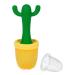 Lollaland - 2 in 1 Cactus Fruit Feeder Pacifier for Babies | Food Teethers for Babies | Baby Food Feeder Pacifier | Includes Additional Silicone Pouch
