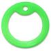 Silencer silencer for US dog tags and identification tags (green glow)