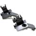 Buy FIRECLUB 2017 AR15 45 Flip Up Backup Iron Sights - Front & Rear Rapid Transition for AR-15 | International Shipping Available - Buy Online on SooperMarket.com