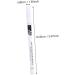 FOYTOKI 72 Pcs Eyeliner Pencil Makeup Supply Pigment Brow Liner Pencil Makeup Eyeshadow White Wooden Pole - Buy Online on SooperMarket.com