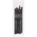 DFHBFG Makeup Tools - 6 Small Sets Black Wood Handle Eye Shadow Brushes | High-Quality Makeup Brushes for Flawless Looks - International Shipping Available - Buy Online on SooperMarket.com