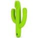 Baby Cactus Teether - Infant Training Toothbrush (Green)