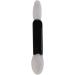 Eye Shadow Applicators Disposable Double Ended Sponge 50pcs Dual Sided Eyeshadow Brush Sponge Tipped Oval Makeup Applicator Eye Shadow Sticks Black Handle - Buy Online on SooperMarket.com