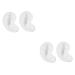 KALLORY 4 Pcs Koi Mold Resin Pendant Mold Cake Stencils Gummie Molds Casting Mold 3d Crystal Biscuit As Shownx2pcs 7X4.5cmx2pcs