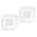 ULTECHNOVO 2pcs Pressure Sore Patch Silicone Scar Tape Water Proof Tape Scar Sheet Scar Removal Tape Keloid Scar Tape Adhesive Foams Dressing Pad Foams Absorbent Dressing Hydrocolloid Patch