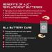 AJC 6V 5Ah Sealed Lead Acid Battery - Compatible with Enduring CB 4-6 | International Shipping Available - Buy Online on SooperMarket.com