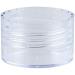 Round Clear Plastic Deodorant Container - Twist Up Stick Tube | Bottom Filling Design - Buy Online on SooperMarket.com