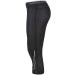 Nike Men's Pro Dri-Fit 3/4 Length Training Tights - Large, Black/White - Buy Online on SooperMarket.com