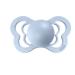 BIBS Couture Collection Pacifiers - Set of 2 Iron/Baby Blue | BPA-Free | Made in Denmark | Size 0-6 Months - Buy Online on SooperMarket.com