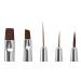 Mia Secret Professional Nail System 5pcs Nail Art Brush Set - NB-5P | High-Quality Brushes for Nail Art Designs - Buy Online on SooperMarket.com