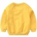 Taigood Boys Cotton Sweatshirt Jumper | Long Sleeve T-Shirt for Kids 2-3 Years | Yellow | Autumn Winter Fashion | Age 1-7 Years - Buy Online on SooperMarket.com