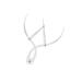 NOLITOY Microblading Ruler Grooming Stencil Shaper Eyebrow Stencil Eyebrow Drawing Tool Gold Stainless Steel Template Ruler