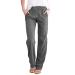 Wiyuqeen Spring Pants for Women Trendy Dressy Straight Leg Trousers Solid Color Casual Baggy Drawstring High Waist Sweatpants Gray Medium