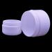 6 x Empty White Plastic Containers for Makeup | Travel Cosmetic Bottles with Screw Cap & PP Liner | Ideal for Eyeshadow Cream Lotion & Lip Balm (100g/3.4 oz) - Buy Online on SooperMarket.com