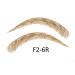 Shop Handmade Semi-Permanent Human Hair Eyebrows - Easy Stick-On Application (F2-6R) | International Shipping Available - Buy Online on SooperMarket.com