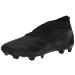 adidas Unisex Accuracy.3 Firm Ground Soccer Shoe 7.5 Women/6.5 Men Black/Black/White