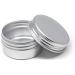 Buy 50 Pack 30ml Silver Empty Round Aluminum Screw Cap Canisters Ideal for Cosmetics | Fast International Shipping - Buy Online on SooperMarket.com