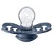 BIBS Supreme Collection BPA-Free Baby Pacifiers - Set of 2 Steel Blue Soothers | Made in Denmark | Size 0-6 Months - Buy Online on SooperMarket.com