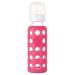 Lifefactory 4oz/9oz Glass Baby Bottle 2pk - Pink/Raspberry - BPA-Free - Buy Online on SooperMarket.com