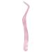 FOMIYES Eyelash Tweezers with Comb Eyelash Tweezers for False Lashes Ergonomic Eyelash Tool Convenient Eyelash Tweezer Eyelash Mascara Pink Miss Stainless Steel Belt Major