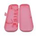 Jisader 6x travel case for electrical toothbrushes storage holder for electrical toothbrushes and brush heads hard -shell travel case for electrical tooths