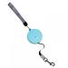 Pet dog roller leash mini inserable dog leash 3m automatic retreat dog leash with reflective rope for small dogs and cats turquoise