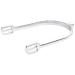 HORZE Stainless Steel Knob Spurs - Silver - M 1 Silver Men 1"