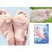Foot Care Mask - Rolanjona | 5 Pairs | Bamboo Acid & Milk Membrane | Whitening & Moisturizing Peeling for Soft Feet - International Shipping Available - Buy Online on SooperMarket.com