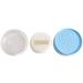 3.5'' Powder Puff Kit Container Dispenser Case | Portable Makeup Cosmetic Jar | Blue - Home & Travel - Buy Online on SooperMarket.com