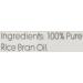 Rice Bran Oil - 100% Non-GMO, Vitamin E & Gamma-Oryzanol Rich, Heart Healthy - 12.7 Oz Glass Bottle | Toph - Buy Online on SooperMarket.com