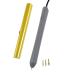 SUNMAIO Heat Foil Pens with 4 Size Metal Tips & 1pc Heat Activated Foil Roll Sets for Card Making Scrapbooking Tools All in One Kits Drawing Pen USB Powered DC5V Foil Quill Starter Kits, Gray