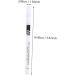 Mikinona 24pcs Eyeliner Pencil Brown Eyeshadow Glitter Eyeshadow Brown Eye Liner Pencil Wooden Pole White - Buy Online on SooperMarket.com