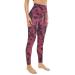VOEONS Yoga Pants for Women High Waisted Tummy Control Spandex Exercise Athletic Leggings with Pockets Redicedye 121 Large