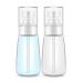 Spray Bottle Travel Size, YAMYONE 2Pcs 60ml/2oz Fine Mist Hair spray Bottle, Makeup Face Refillable Travel Containers for Essential Oils, Perfume, Toners, Alcohol, Suitable for liquid Cosmetics