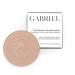Gabriel Cosmetics Dual Powder Foundation Natural Paraben Free Vegan Gluten-free Cruelty-free Non GMO Pressed mineral powder enhanced with Sea Fennel (Light Beige REFILL)