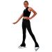 ChloeNoel Figure Skating Polar Fleece Pants by Polartec P83 Black 6-8