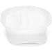 Women's White Newsboy Cabbie Baker Boy Hat | Pageboy Visor Cap | Sailor Fiddler Beret | Adjustable One Size - Buy Online on SooperMarket.com