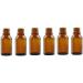 6-Pack 10ml Empty Refill Glass Travel Bottles - Fine Mist Nose Spray for Cosmetics & Perfume - Brown Storage Containers for Medical Use - Buy Online on SooperMarket.com