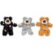 KONG Softies Patchwork Bear Cat Toy (Assorted Designs) - Buy Online on SooperMarket.com