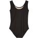 danswan Leotards for Girls Dance Ballet Gymnastic Bodysuit Outfit Leotard (Toddler/Big Kids) Black - Tank 10-12 Years