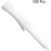 Zivisk Bamboo Golf Tees 100 Count - 2-1/8, 2-3/4, 3-1/4 Inch (White Natural Color) - Buy Online on SooperMarket.com
