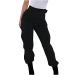 Pants for Women Summer Hip Hop Casual Baggy Sweatpants Multiple Pockets High Waist Cargo Pants Joggers Trousers Medium Black