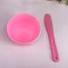 3 Sets Rubber Facial Mask Mixing Bowl with Spatula - DIY Skin Care Tool Kit for Home and Salon - Pink - Buy Online on SooperMarket.com